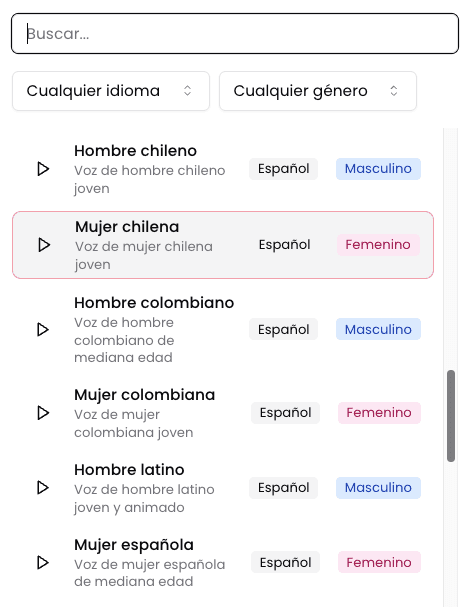 Avatares realistas