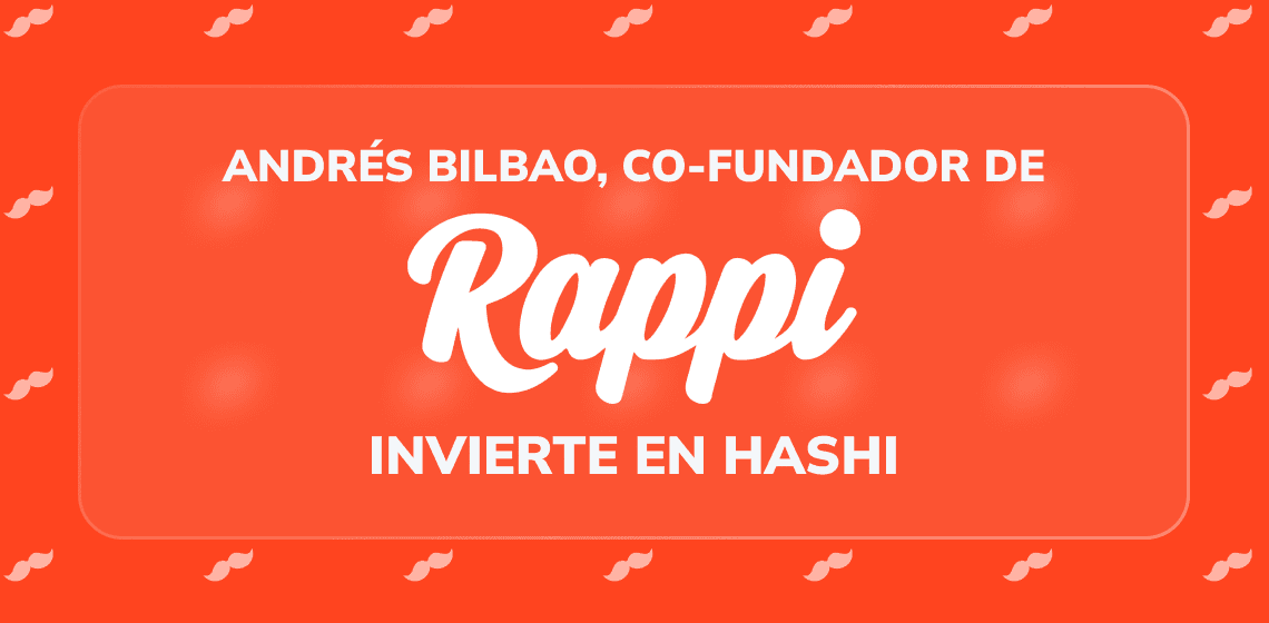 Andrés Bilbao, cofundador de Rappi, invierte en Hashi