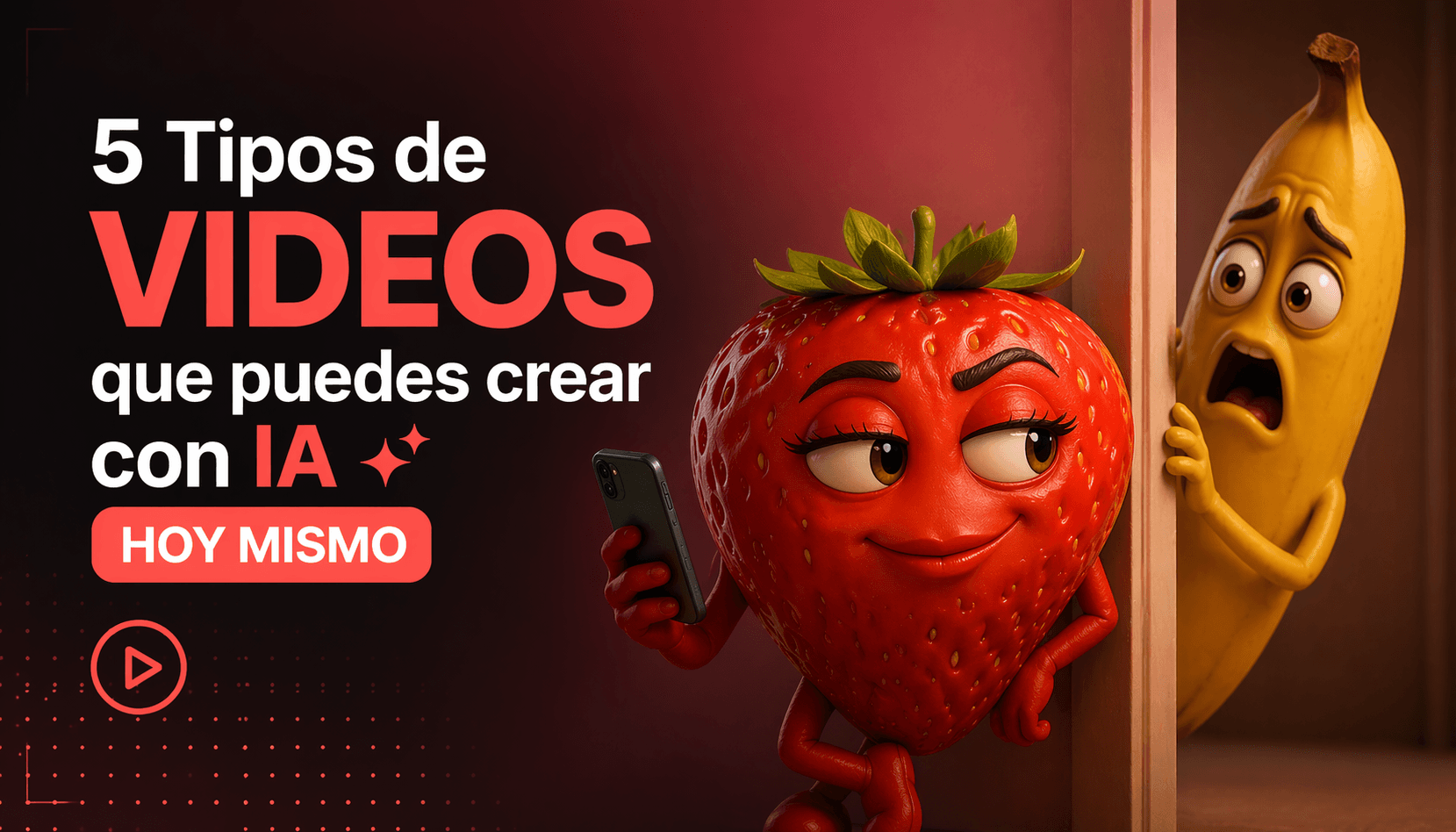 5 Tipos de videos que puedes crear con IA hoy mismo